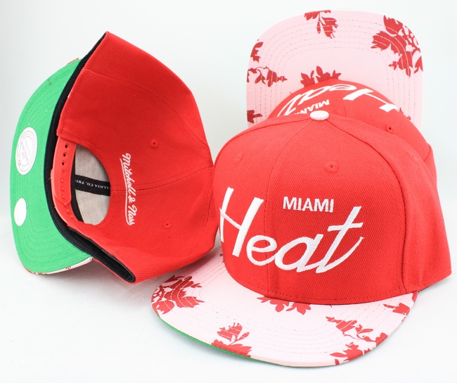 NBA Miami Heat MN Snapback Hat #40